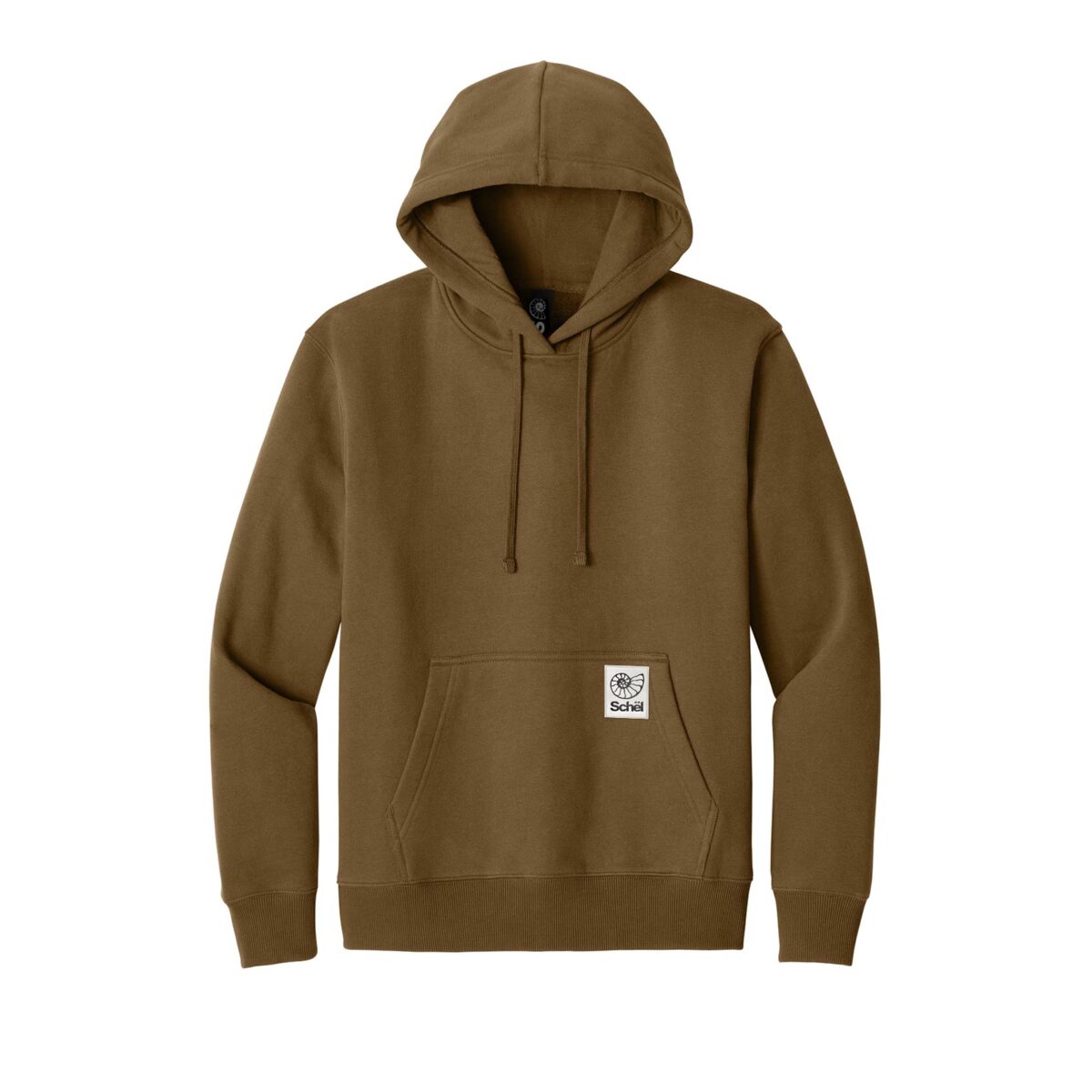 Schël Apex Heavyweight Hoodie in duck brown