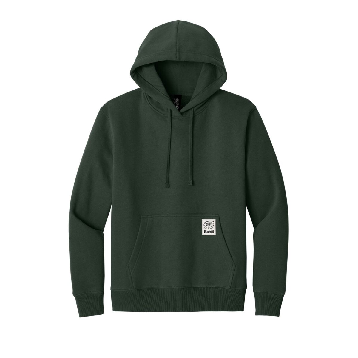 Schël Apex Heavyweight Hoodie in forest green