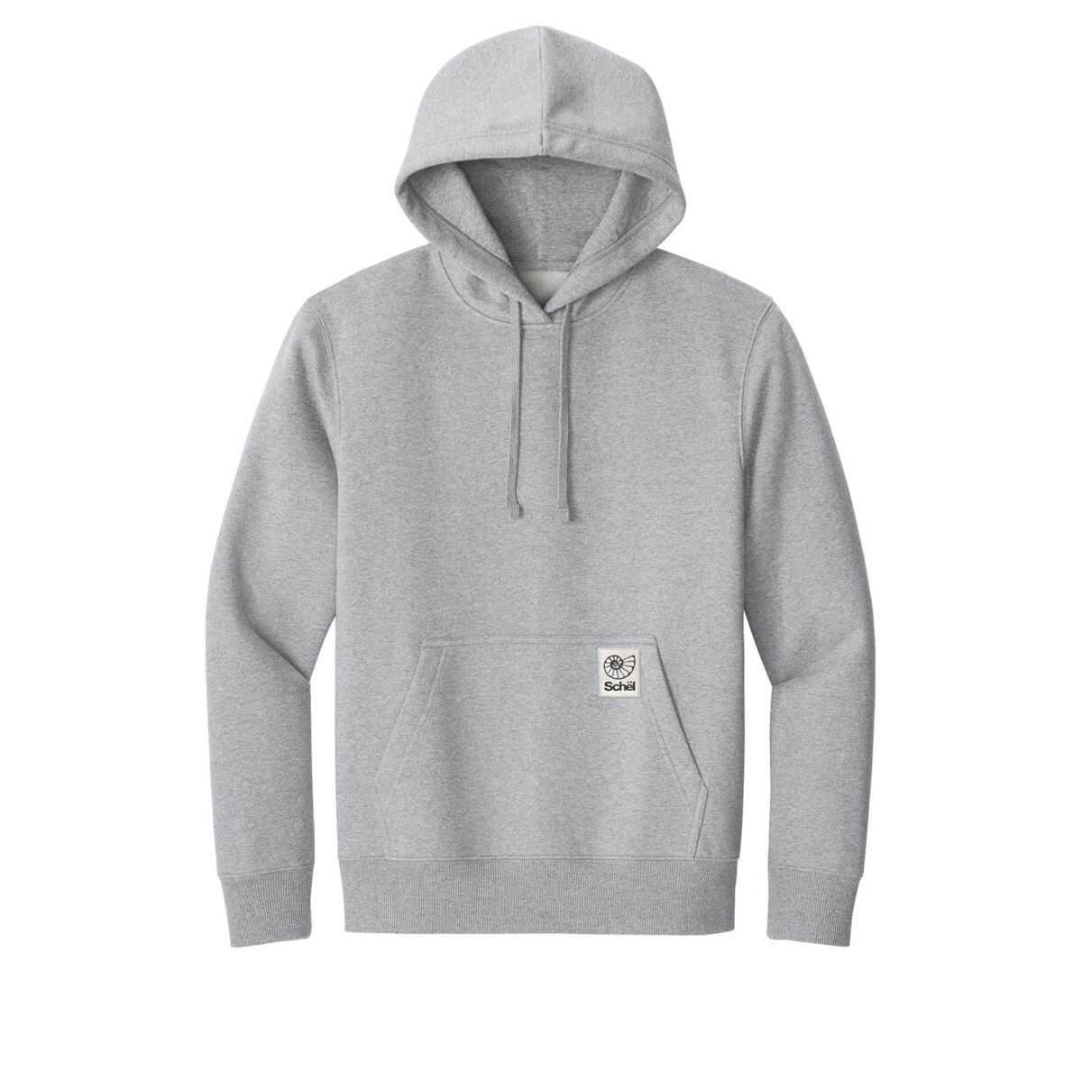 Schël Apex Heavyweight Hoodie in light heather gray