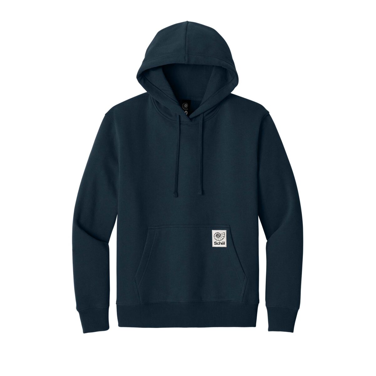 Schël Apex Heavyweight Hoodie in true navy