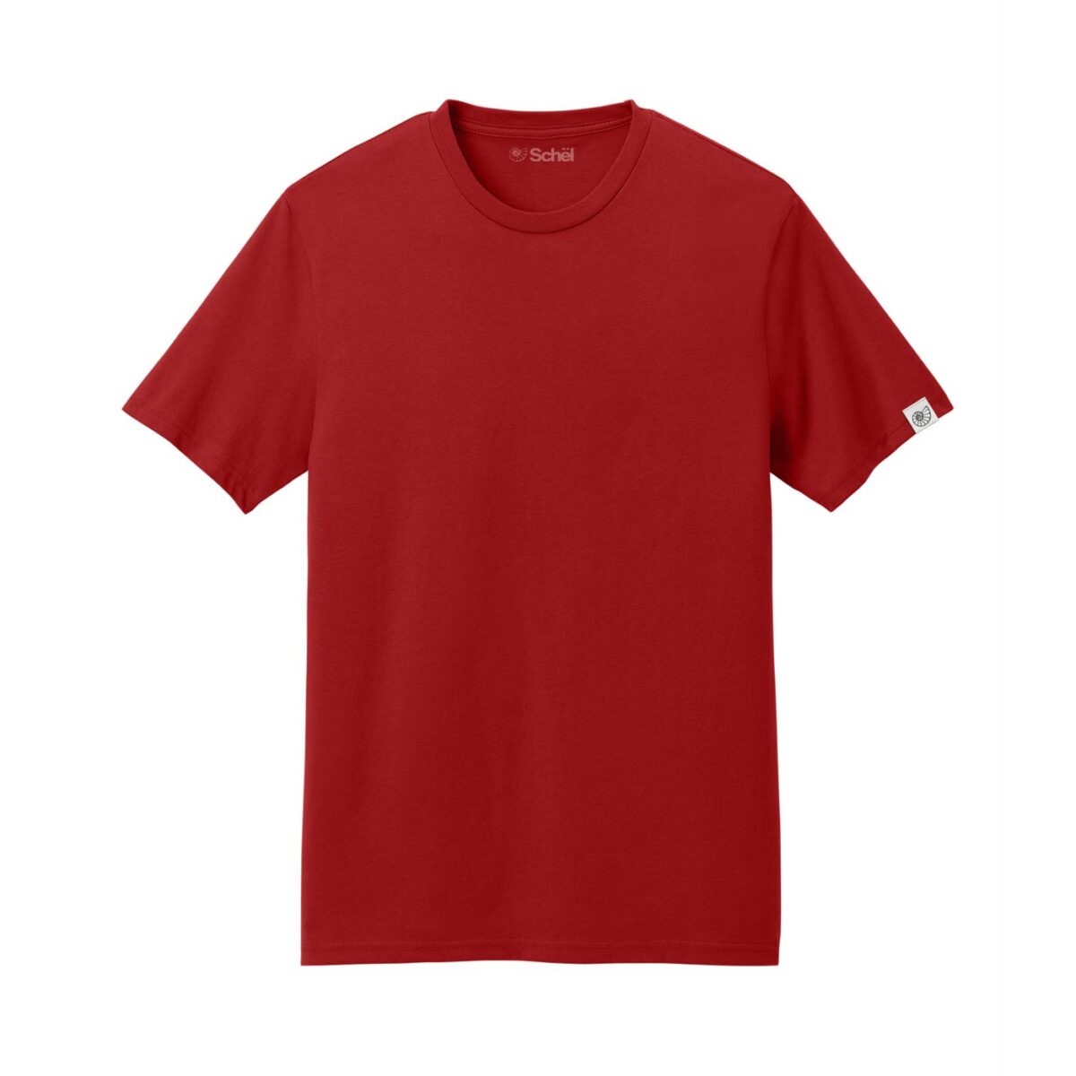 Schël Classic Cotton T-Shirt in Red