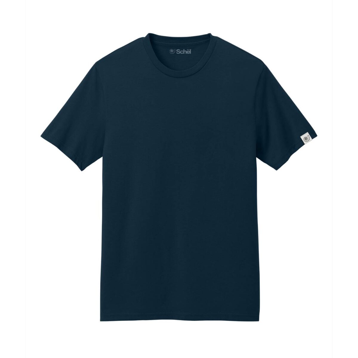 Schël Classic Cotton T-Shirt in Navy