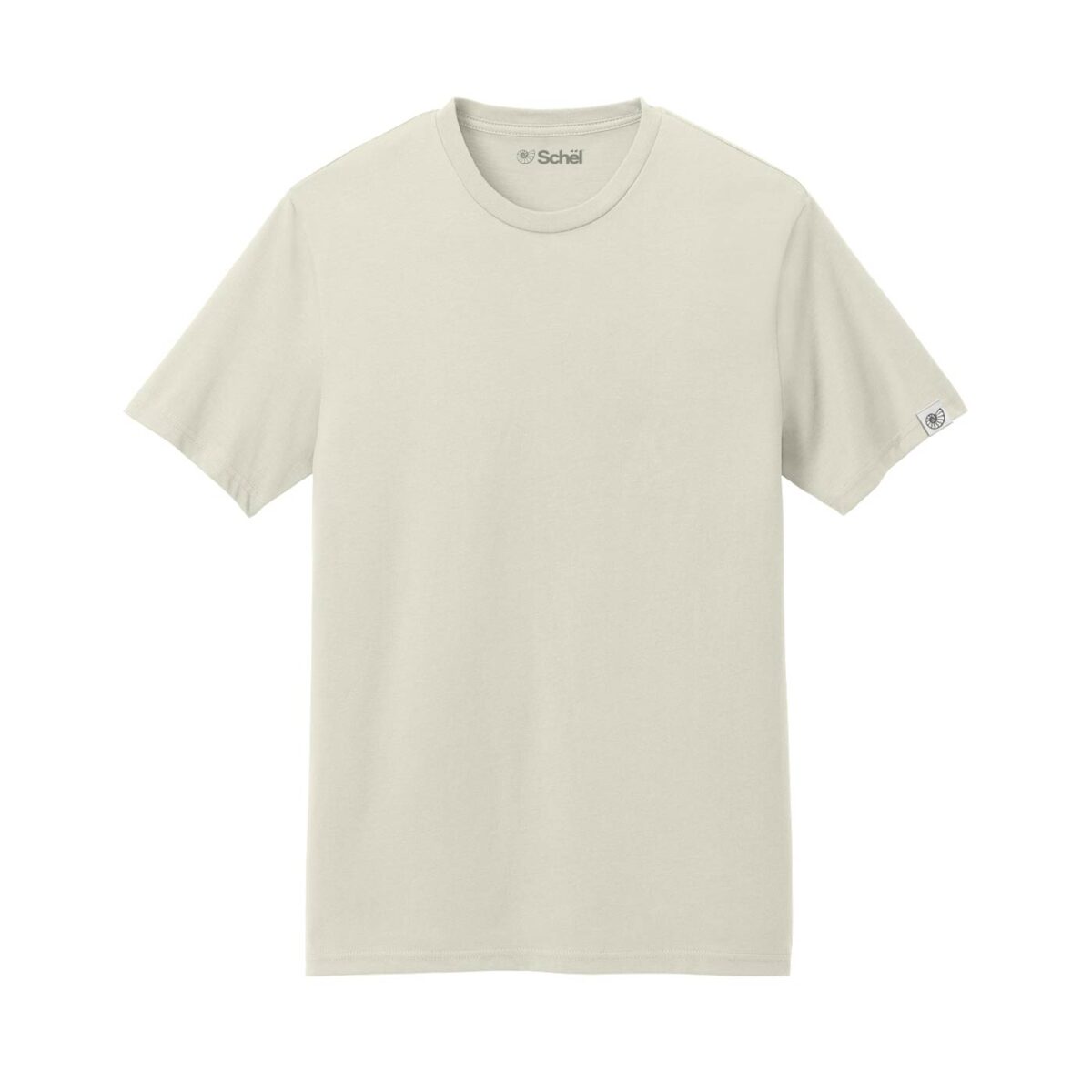 Schël Classic Cotton T-Shirt in White Onyx