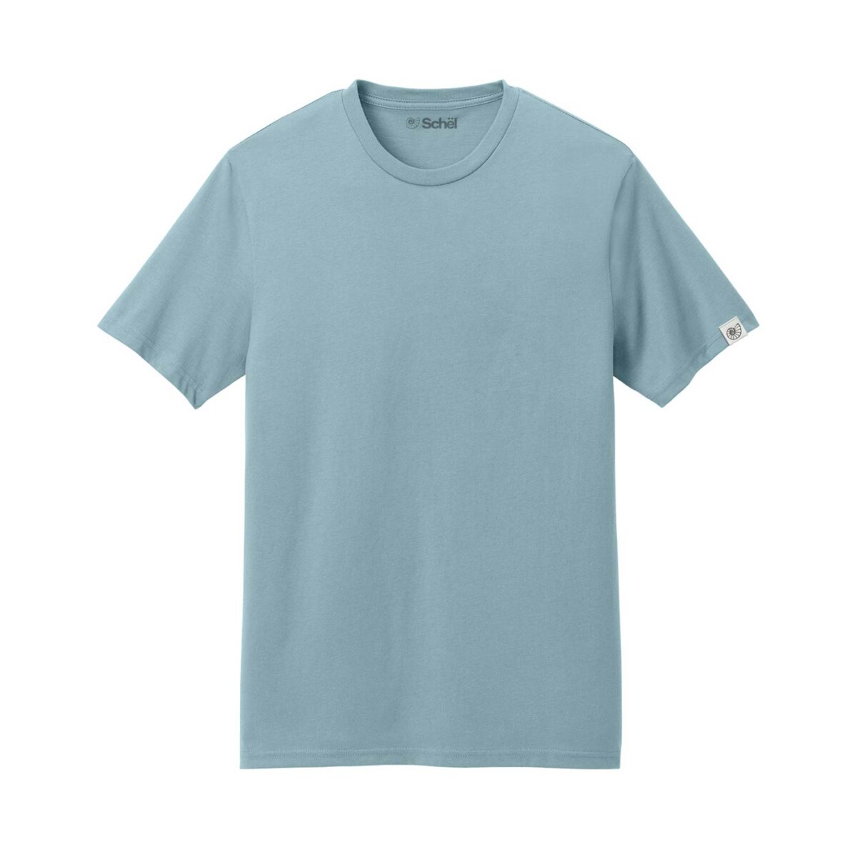 Schël Classic Cotton T-Shirt in Blue Fog