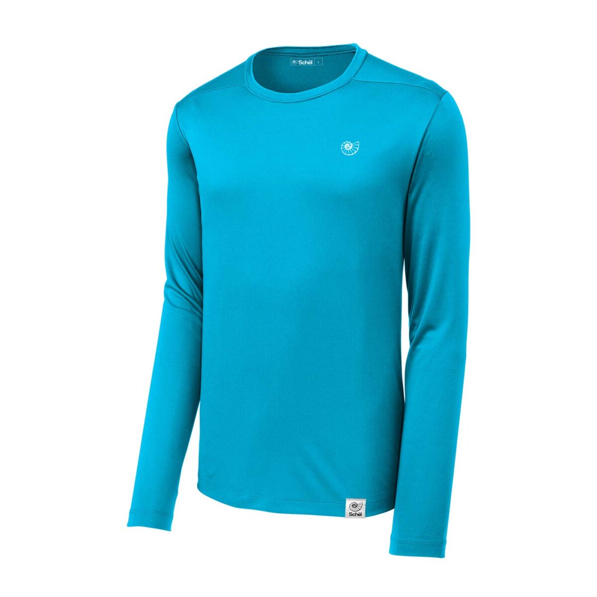 UV Pro long sleeve T-shirt with SölShield UV protection technology in sapphire blue