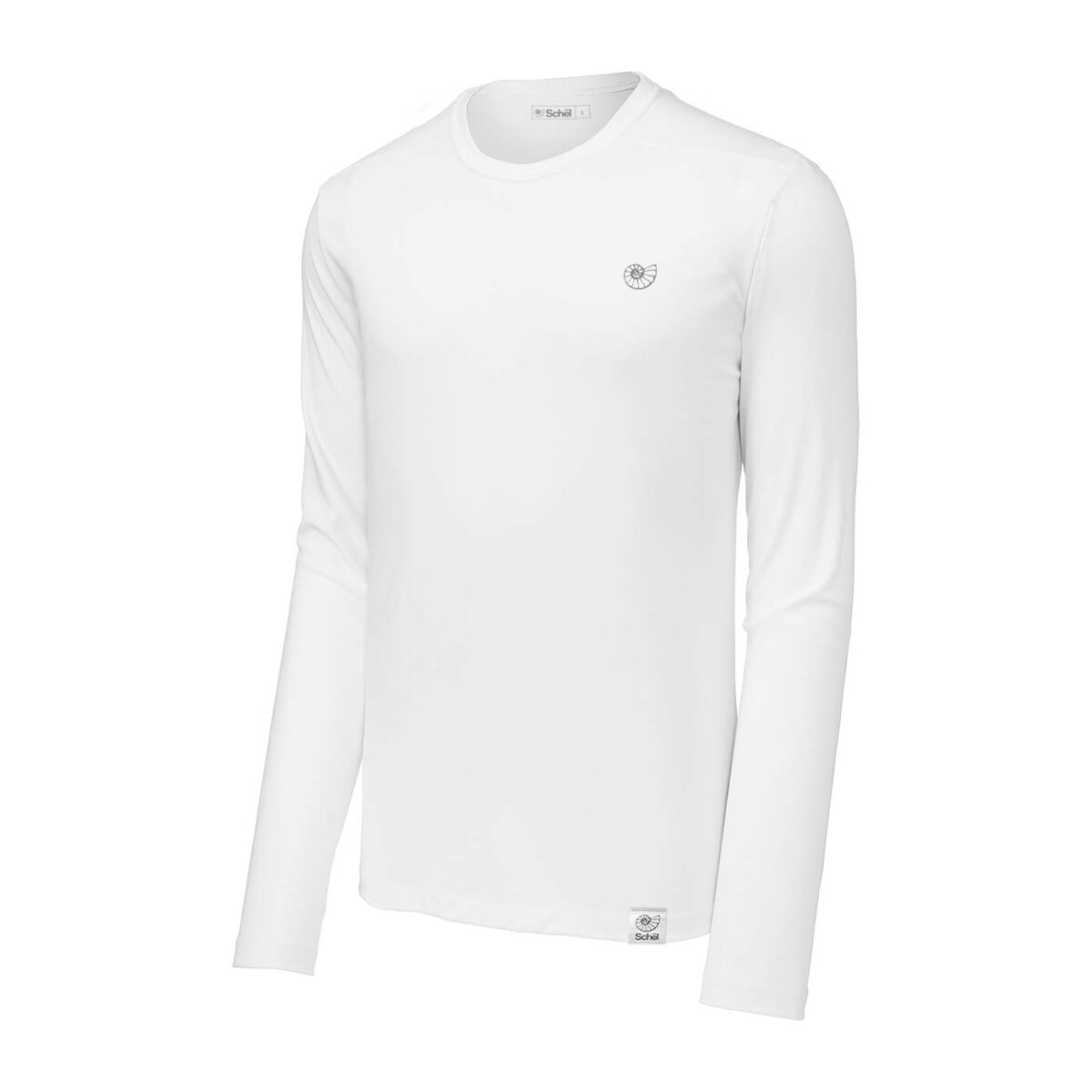 UV Pro long sleeve T-shirt with SölShield UV protection technology in white